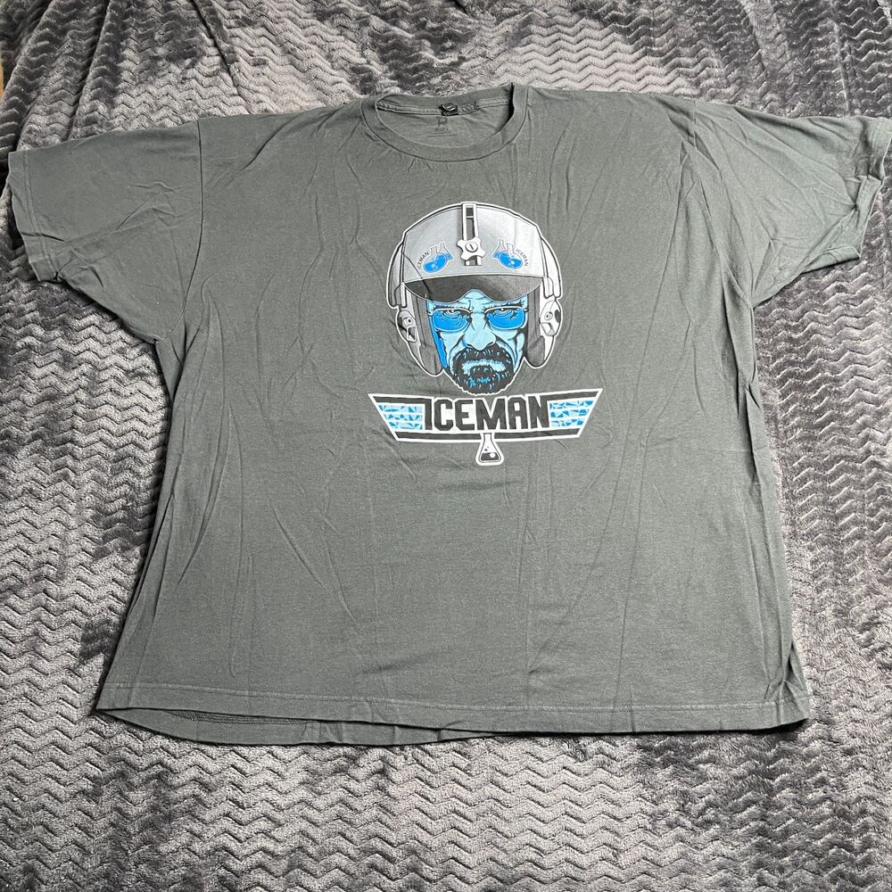 ICEMAN Walter White Breaking Bad T-Shirt Size 3XL gray